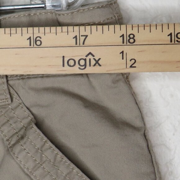 Croft & Barrow* Women's 1" Belt Loop Multipocketed Khaki Classic Skort~ Size 16 - Picture 8 of 13